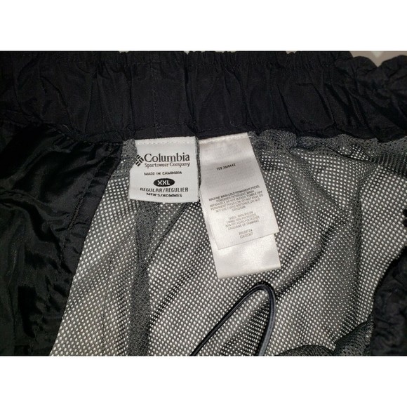 Columbia Snow Pants Mens XXL 2XL Black Omni-Tech Waterproof Fully Seam Sealed - Picture 5 of 7
